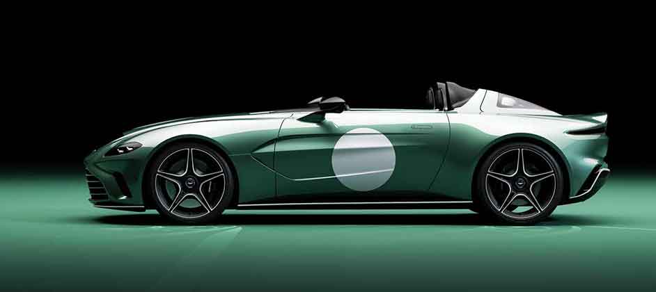 Компания Aston Martin представила лимитированную серию спорткара V12 Speedster