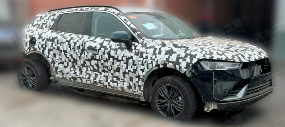 Новый минивэн бренда WEY проходит тестирование Новый минивэн бренда WEY проходит тестирование