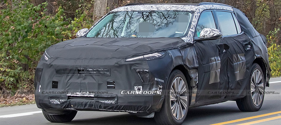 Прототип электрического кроссовера Buick Electra 2024 впервые попал на испытания Прототип электрического кроссовера Buick Electra 2024 впервые попал на испытания