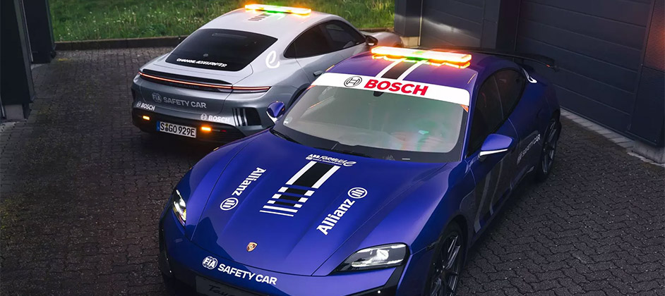 Porsche Taycan Turbo GT превратили в машину безопасности автогонок Porsche Taycan Turbo GT превратили в машину безопасности автогонок