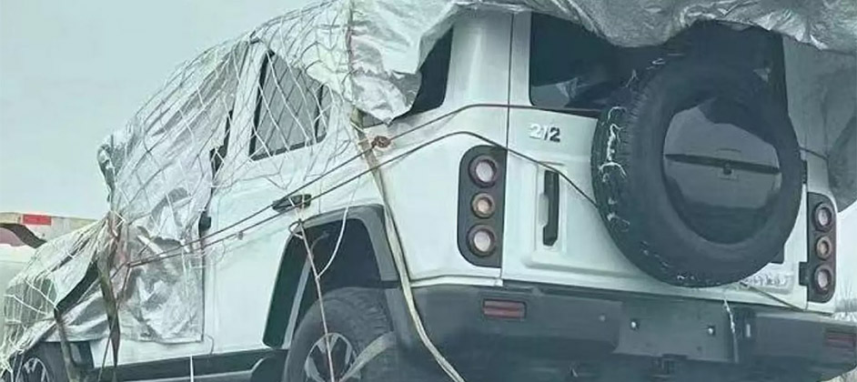 Китайский наследник ГАЗ-69 пойман без камуфляжа