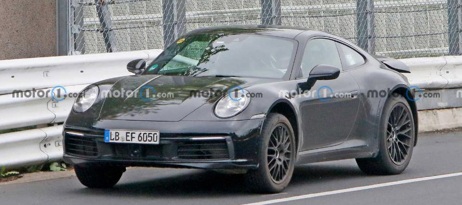 Porsche тестирует прототип внедорожной версии купе 911