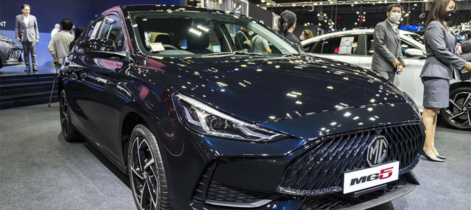 Первая модель бренда MG появилась в России Первая модель бренда MG появилась в России
