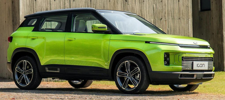 Geely начала продажи необычного кроссовера Geely Icon Geely начала продажи необычного кроссовера Geely Icon