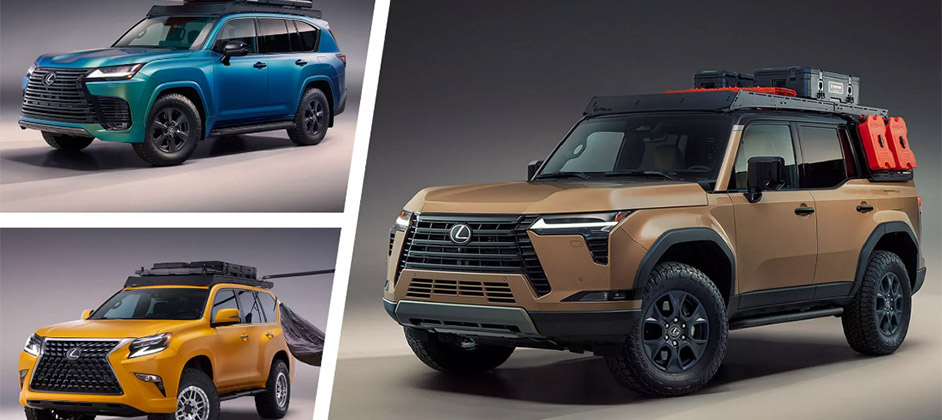 Lexus представляет впечатляющую линейку внедорожников на выставке SEMA 2024 Lexus представляет впечатляющую линейку внедорожников на выставке SEMA 2024