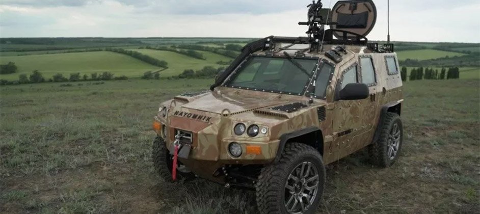 Для российских силовиков создали компактный бронированный внедорожник Nayomnik