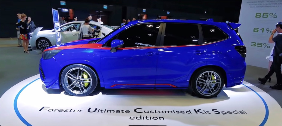 Subaru Forester получил неприличную спецверсию