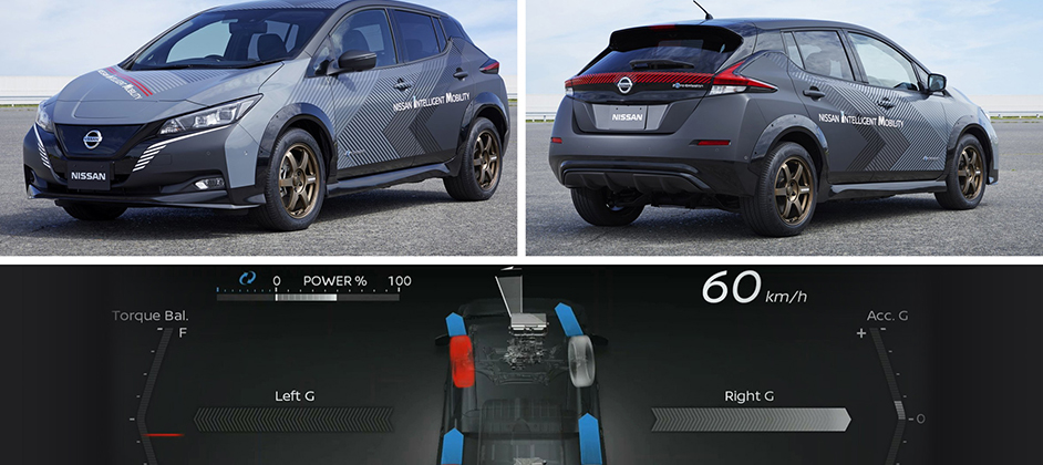 Предсерийный Nissan Leaf получил полный привод Предсерийный Nissan Leaf получил полный привод