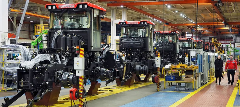 Кировский завод оснастит 50% тракторов системой автопилота Кировский завод оснастит 50% тракторов системой автопилота