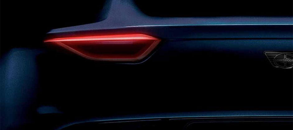 Компания Donkervoort анонсировала тизером дебют суперкара Donkervoort F22 10 декабря Компания Donkervoort анонсировала тизером дебют суперкара Donkervoort F22 10 декабря