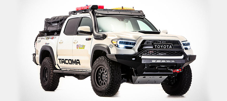 Посмотрите на тюнингованный Toyota Tacoma для экстремальных путешествий