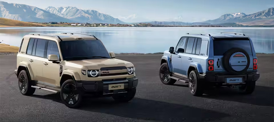 В России начнут продавать конкурента Lixiang от Chery. Сколько будет стоить брутальный iCAUR V27 в рублях