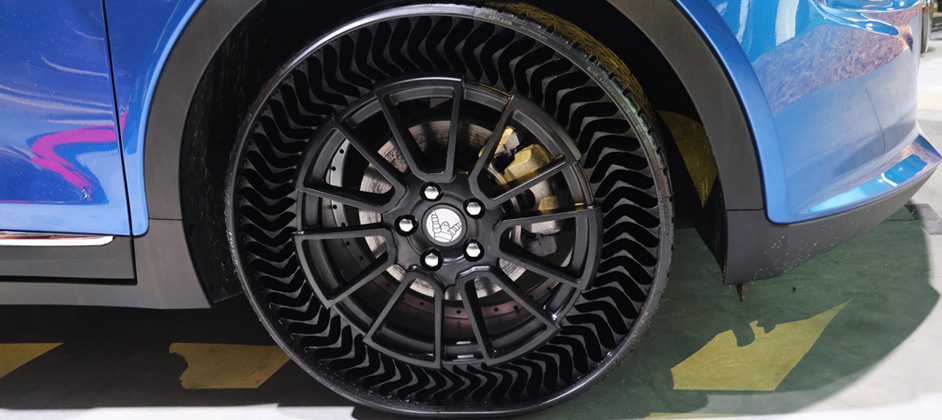 Michelin и General Motors приступили к тестам безвоздушных шин