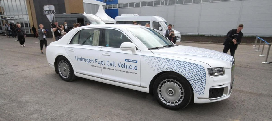 В России создали автомобиль Aurus на водороде