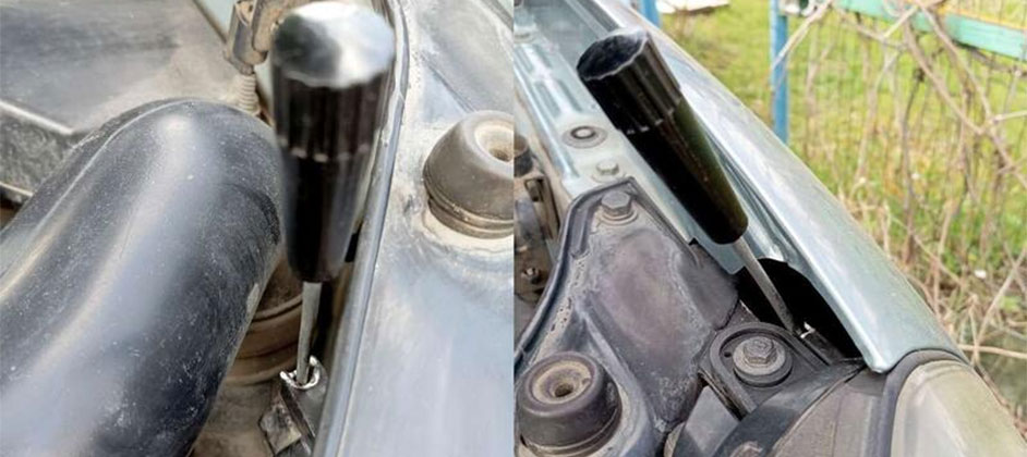 Владелец Hyundai Tucson нашел способ упростить настройку фар на кроссовере