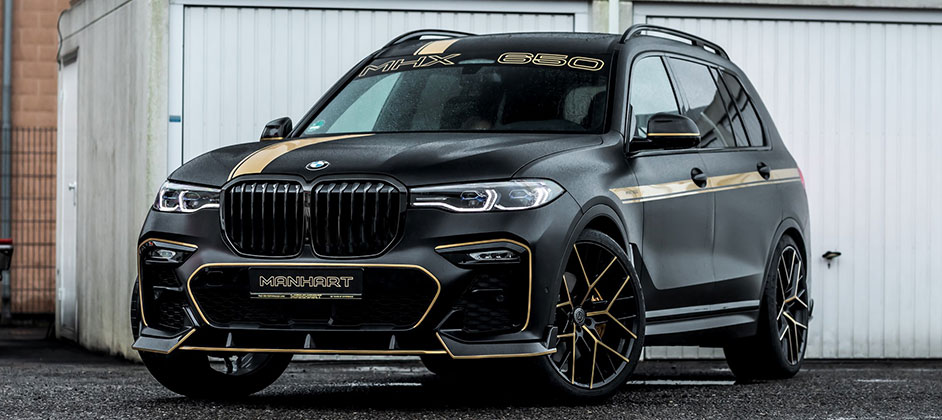 Компания Manhart представила модернизированный внедорожник BMW X7 M50i мощностью 650 л.с Компания Manhart представила модернизированный внедорожник BMW X7 M50i мощностью 650 л.с