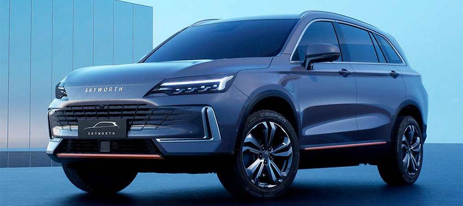 В Китае представлен гибридный кроссовер Skyworth HT-i, построенный на базе электрокара В Китае представлен гибридный кроссовер Skyworth HT-i, построенный на базе электрокара