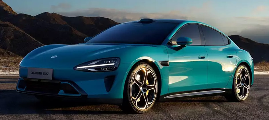 Xiaomi показала электроседан SU7 в Европе
