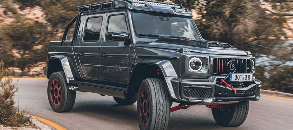 Ателье Brabus представляет пикап AMG G63 мощностью почти 900 лошадиных сил Ателье Brabus представляет пикап AMG G63 мощностью почти 900 лошадиных сил
