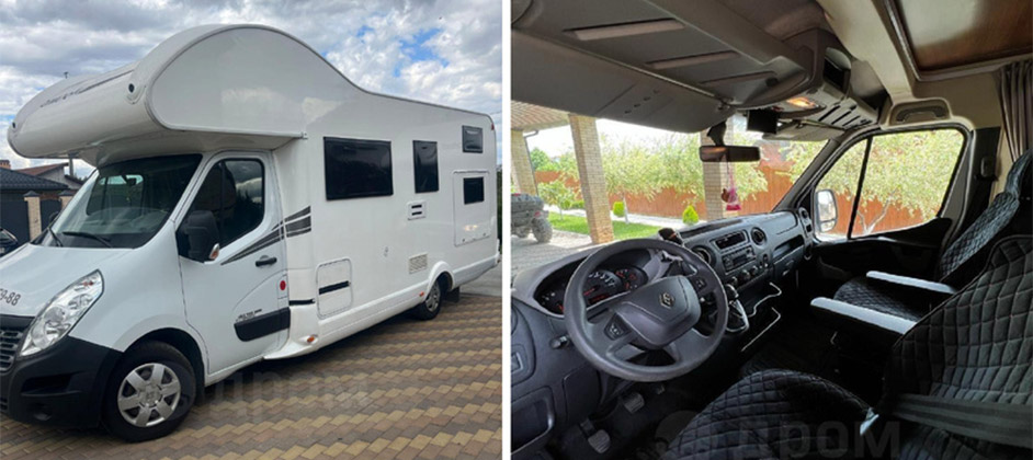 В Краснодаре начались торги за редкий автодом на базе Renault Master 2017 года