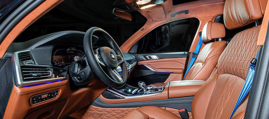 BMW X7 получил полностью кожаный салон от «Vilner»