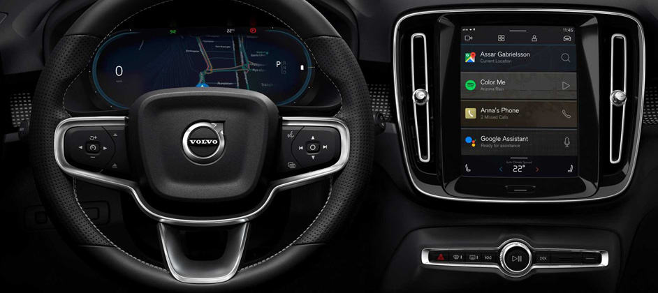 Электрокроссовер Volvo получит мультимедийку на Android