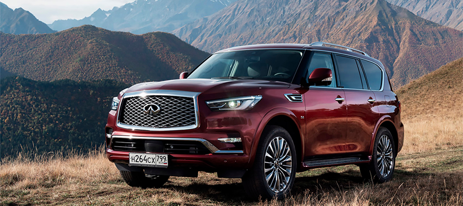 В России начали продавать обновленный внедорожник Infiniti QX80